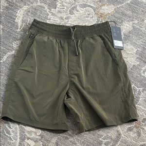 VRST ALL IN Olive Green Men's Shorts